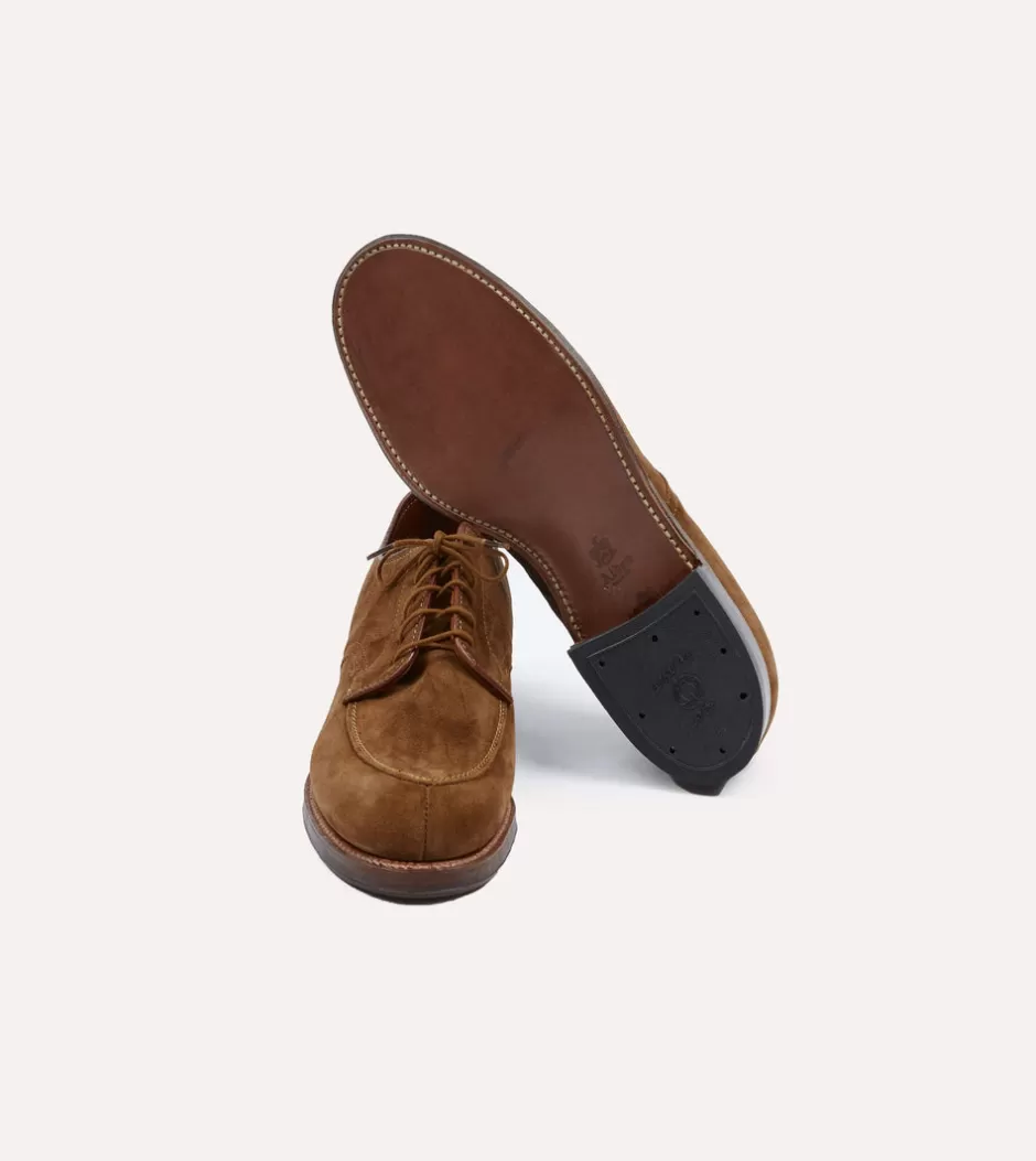 Drake's Alden Snuff Suede Algonquin Blucher New