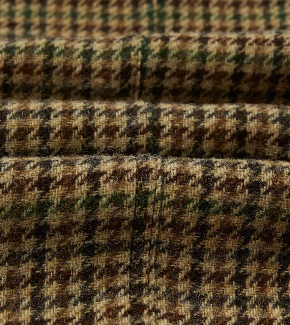 Drake's Brown And Green Check Tweed Games Blazer Mk. VII Store