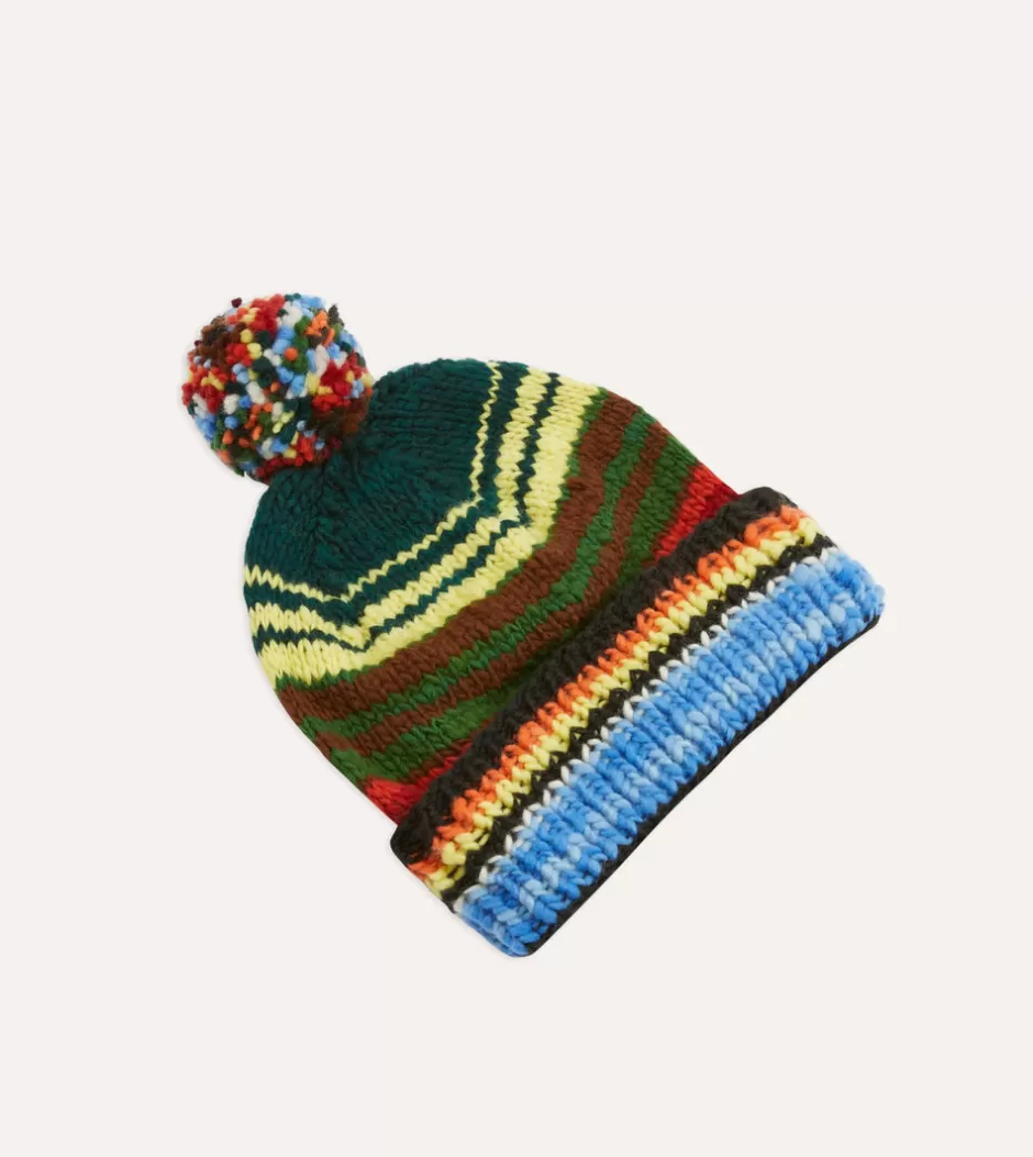 Drake's Chamula For Multi Serape Knit Cap Fashion