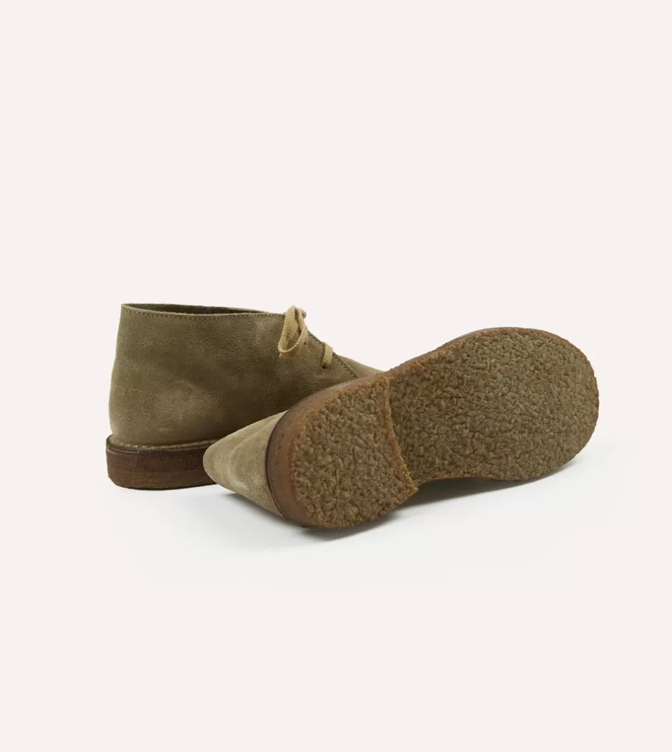 Drake's Clifford Desert Boot Suede Sand Shop