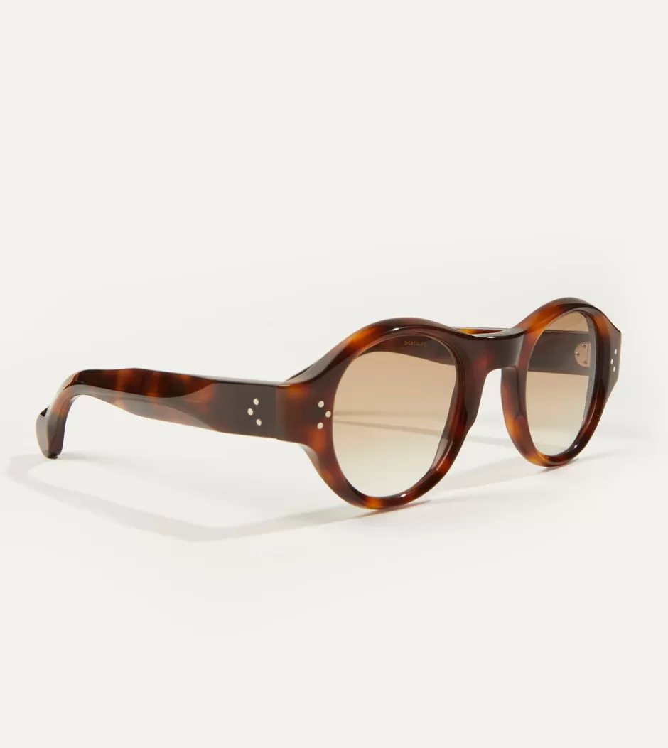 Drake's Tortoise Acetate Jules Sunglasses Online